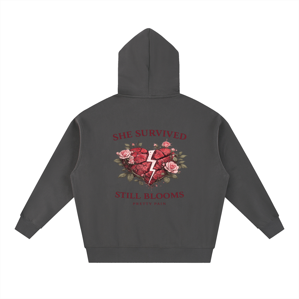 Essential Oversized Fleece Boxy Hoodie