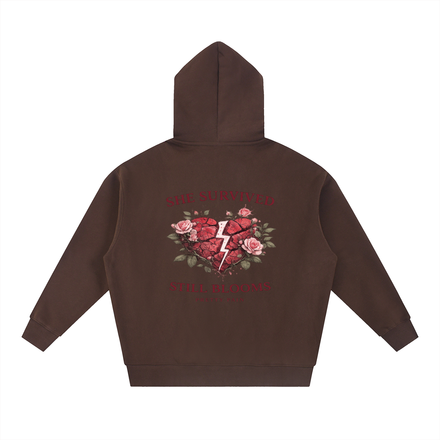 Essential Oversized Fleece Boxy Hoodie