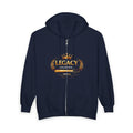 Legacy Loading Full-Zip Hoodie — King Crown Graphic Zip-Up Sweatshirt