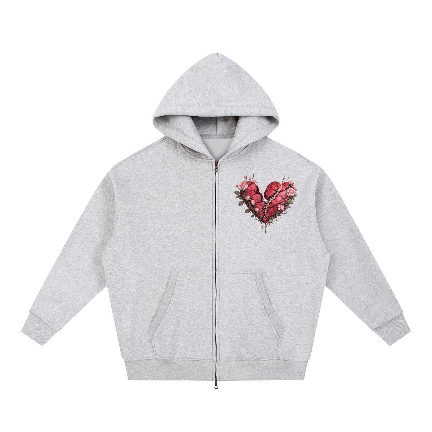 Essential Oversized Fleece Boxy Hoodie