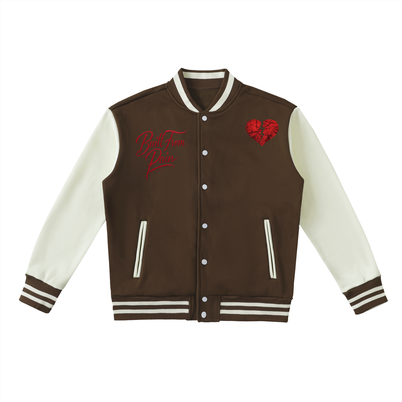 Two-Tone BFP Fleeced Varsity Jacket