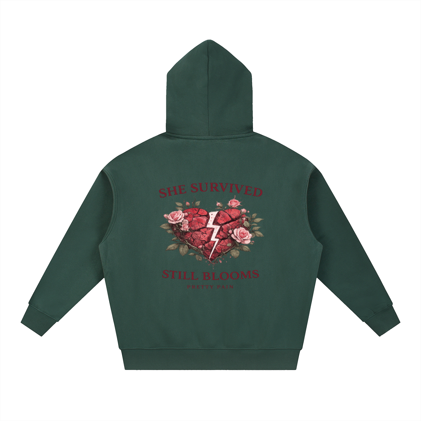 Essential Oversized Fleece Boxy Hoodie