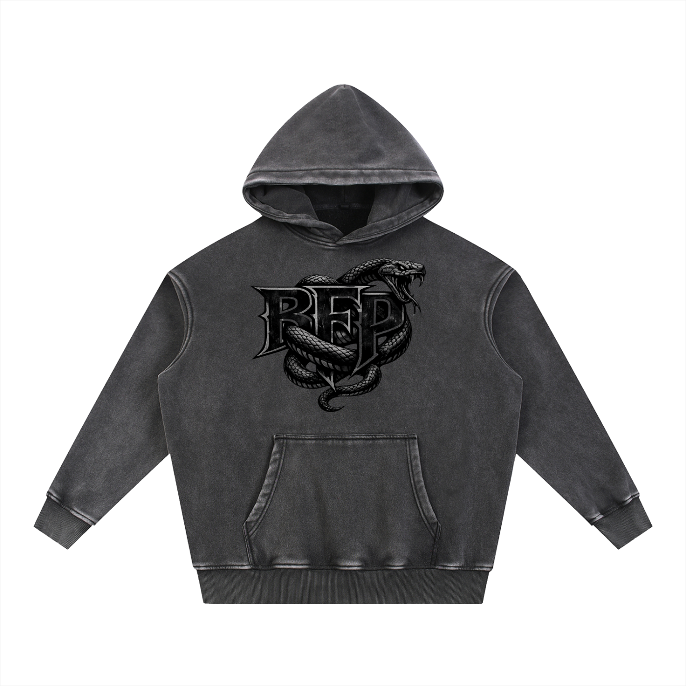 Slime BFP Snow Wash Fleece Oversize Hoodie