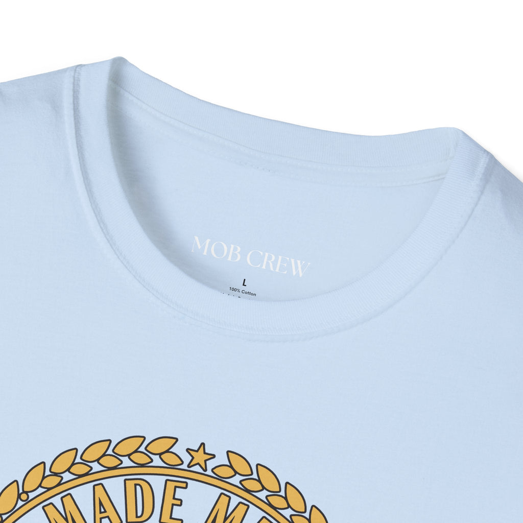 Mob Crew Made Men Drink Mob Crew Coffee T‑Shirt
