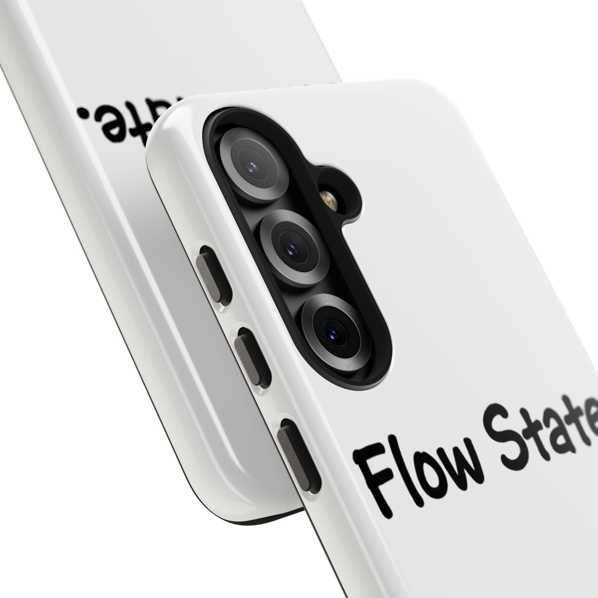 Flow State Tough Phone Case — Minimalist Motivational iPhone Cover