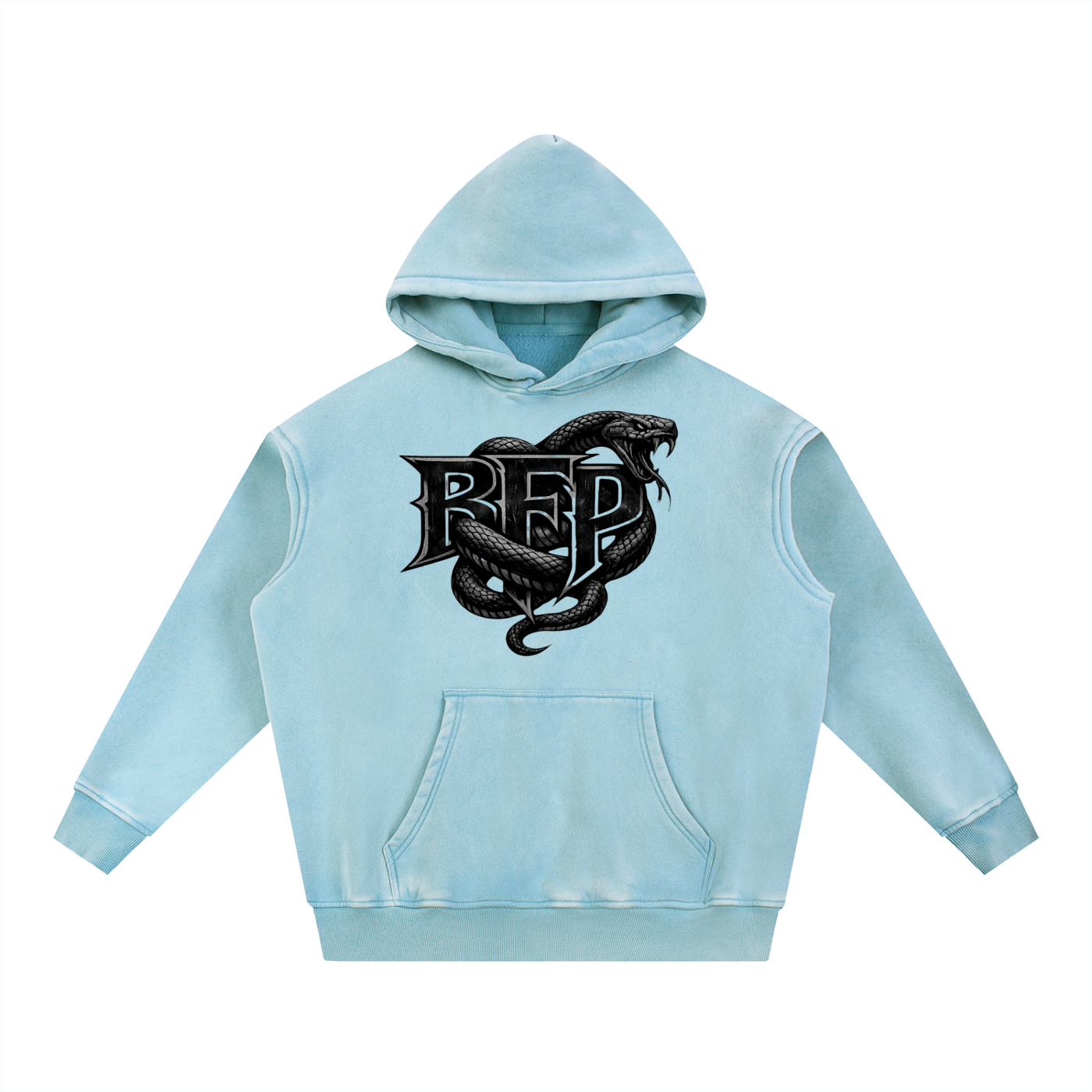 Slime BFP Snow Wash Fleece Oversize Hoodie