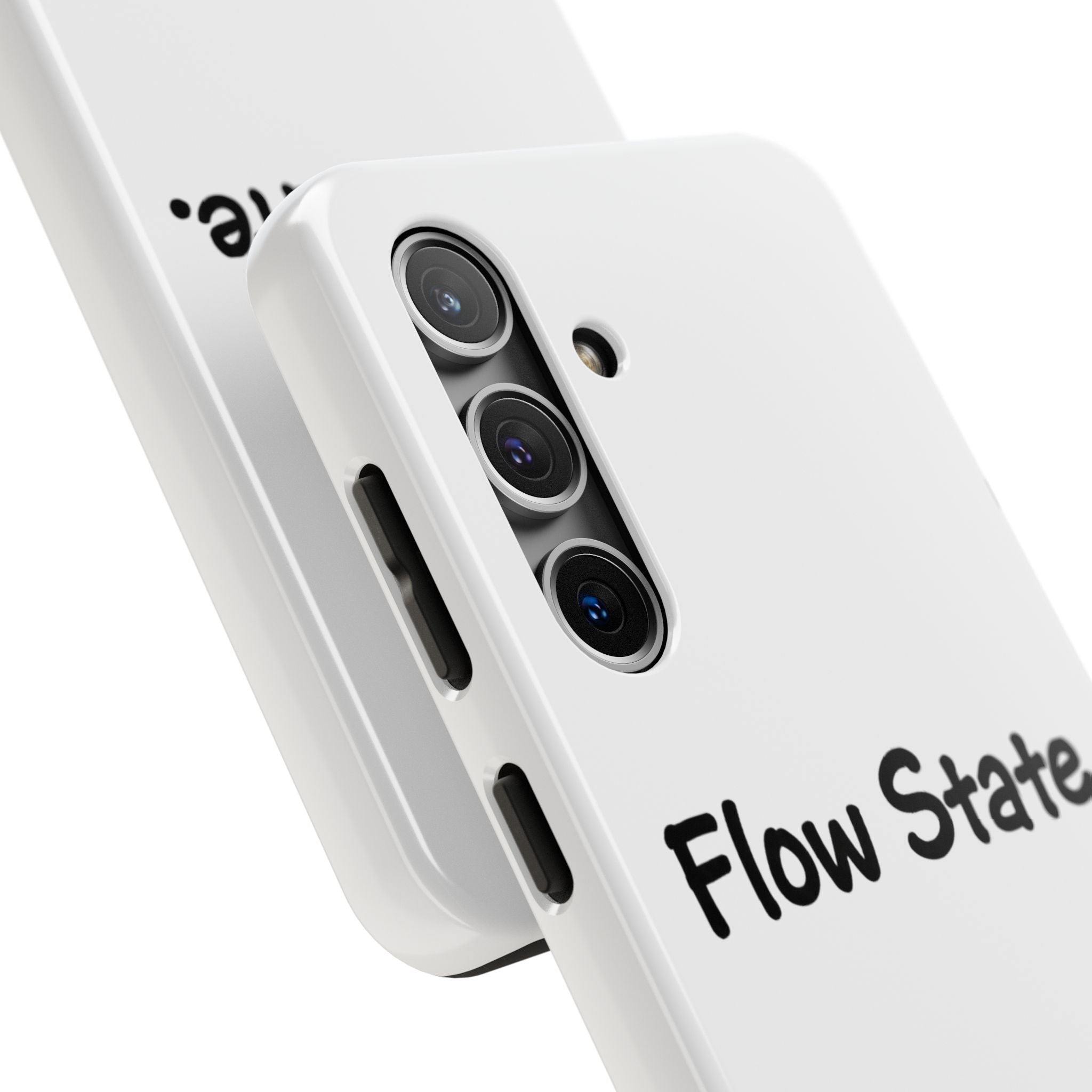 Flow State Tough Phone Case — Minimalist Motivational iPhone Cover