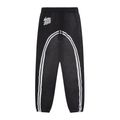 HUSTLE SEASON Sun Fade Contrast Tape Fleece Jogged Sweatpants