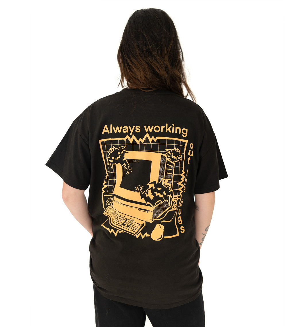 Working Out The Bugs (Heavyweight Tee)