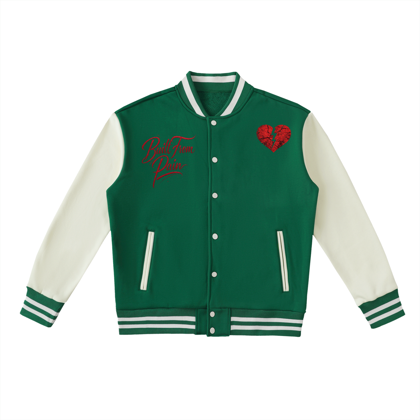 Two-Tone BFP Fleeced Varsity Jacket