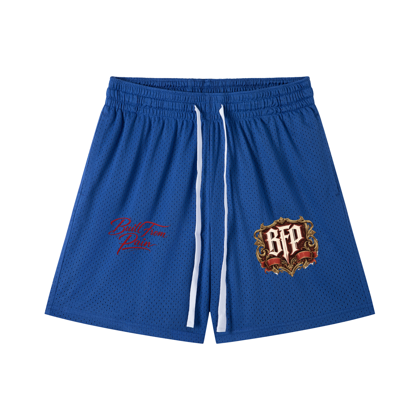 Mesh Drawstring Shorts