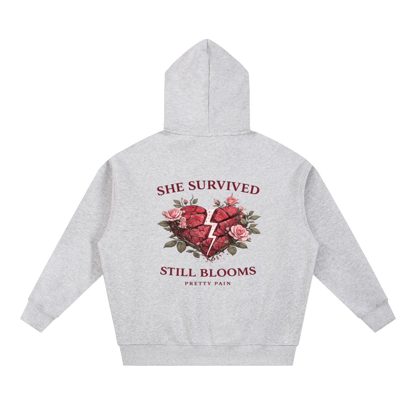 Essential Oversized Fleece Boxy Hoodie