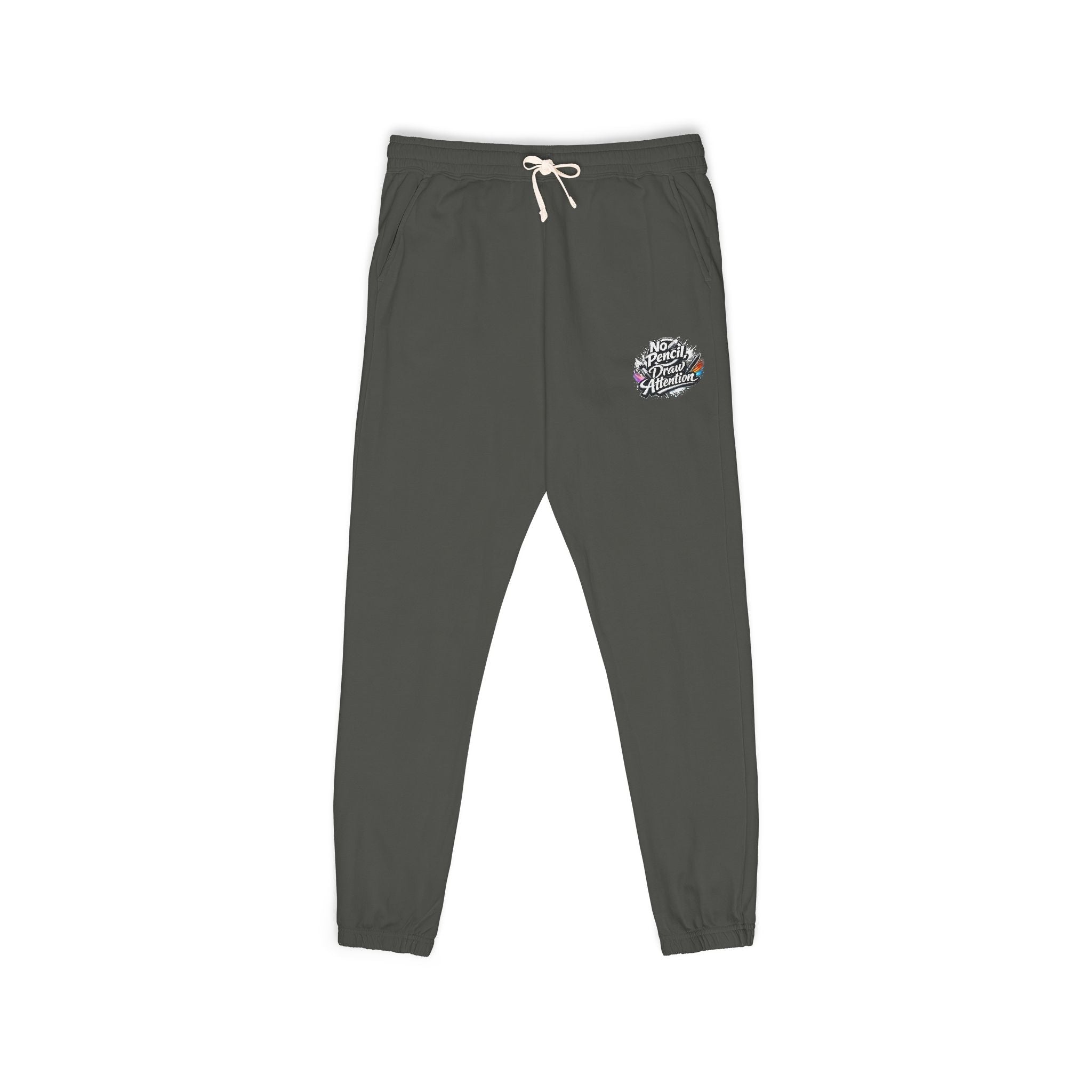 Embroidered Floral Skull Sweatpants — Garment - Dyed Fleece Joggers - LaneOfTrends