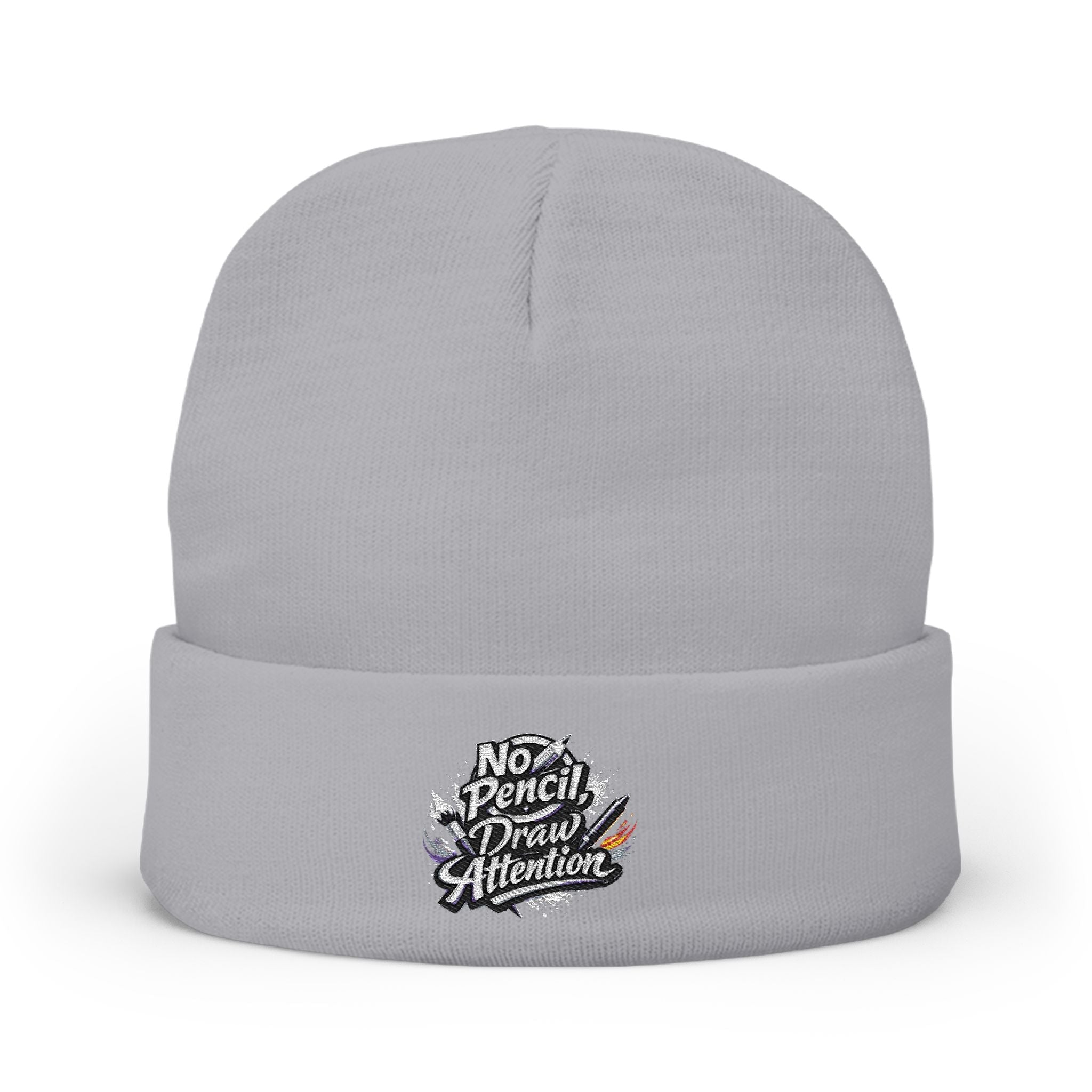 Embroidered 'Not My Problem' Knit Beanie – Cozy Winter Hat - LaneOfTrends