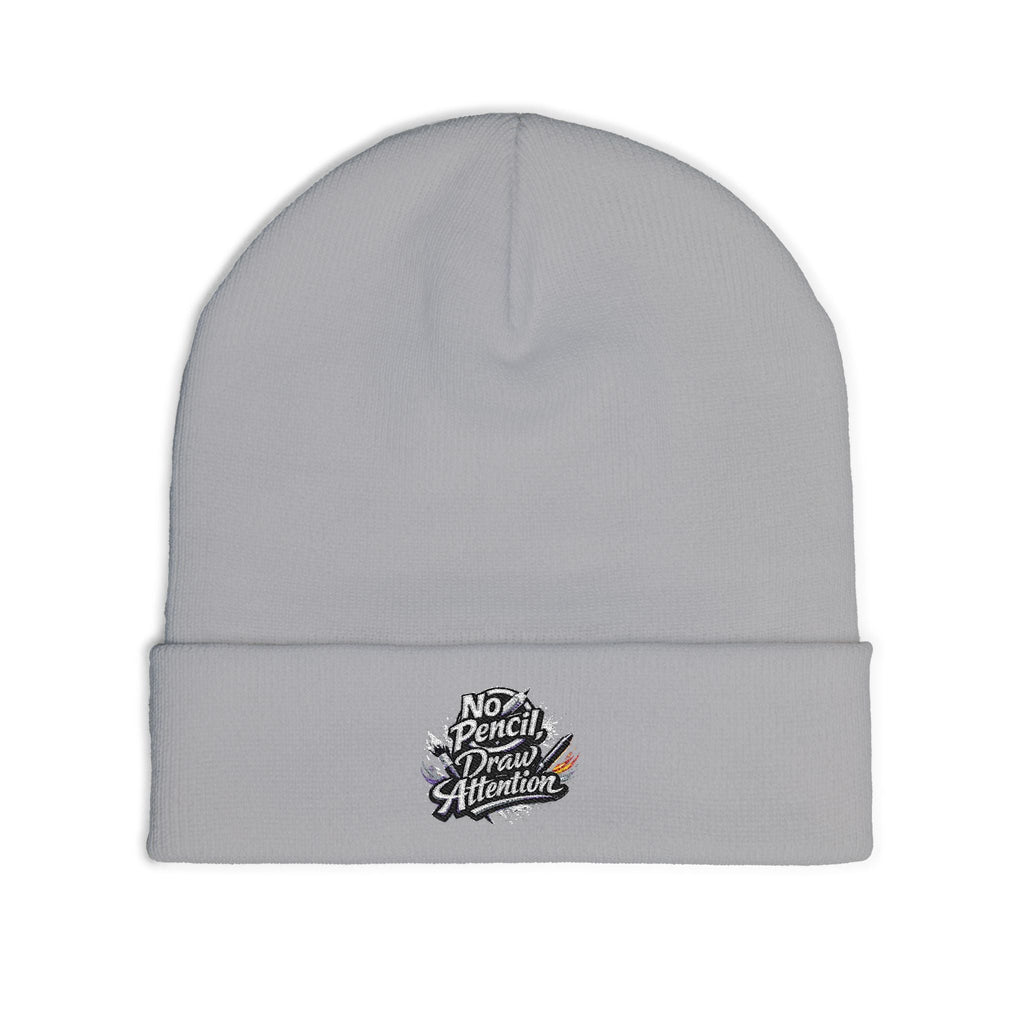 Embroidered 'Not My Problem' Knit Beanie – Cozy Winter Hat - LaneOfTrends
