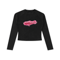 Dyed Washed Raglan Long Sleeve Slim T-Shirt