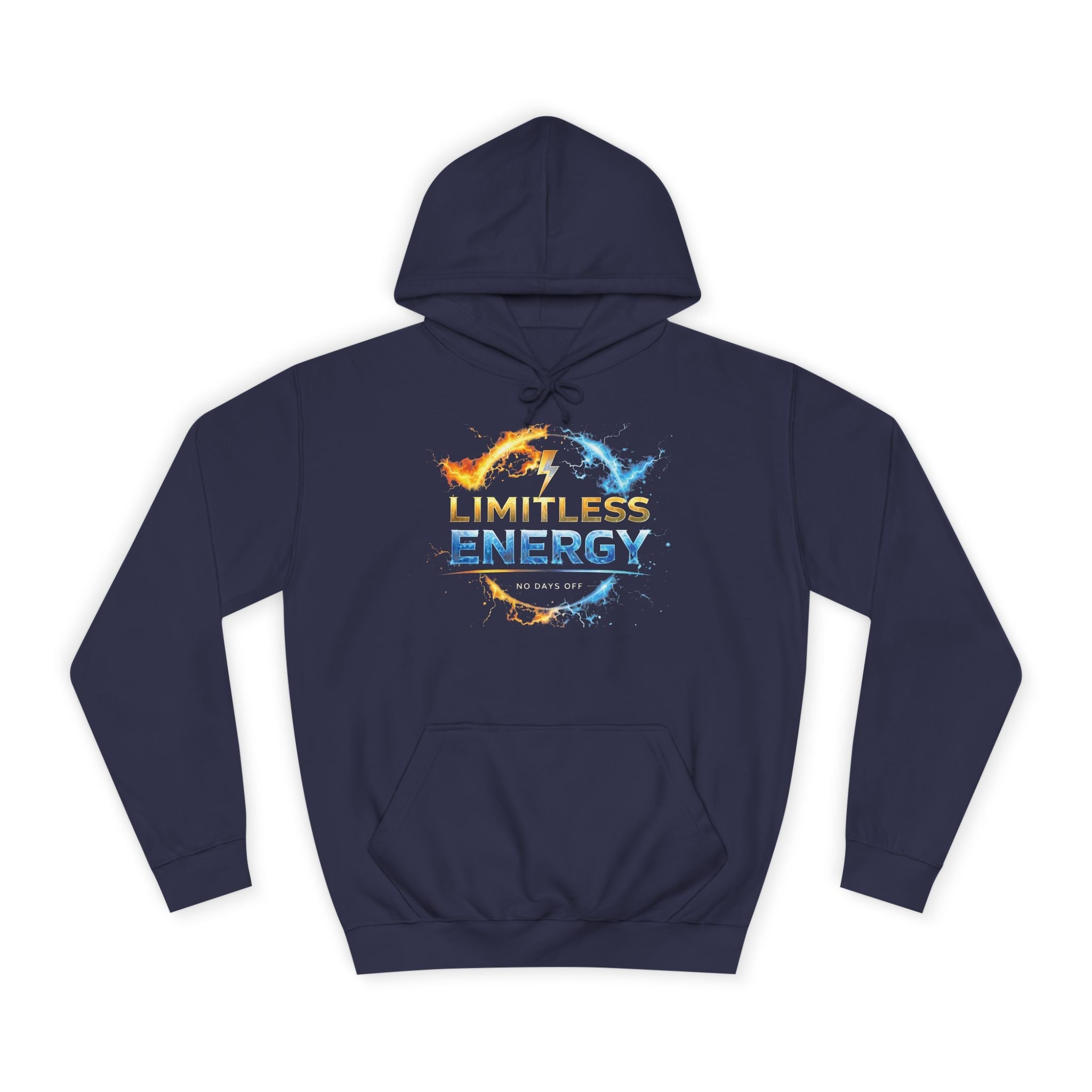 Limitless Energy Hoodie — Fire & Ice Motivational Pullover - LaneOfTrends