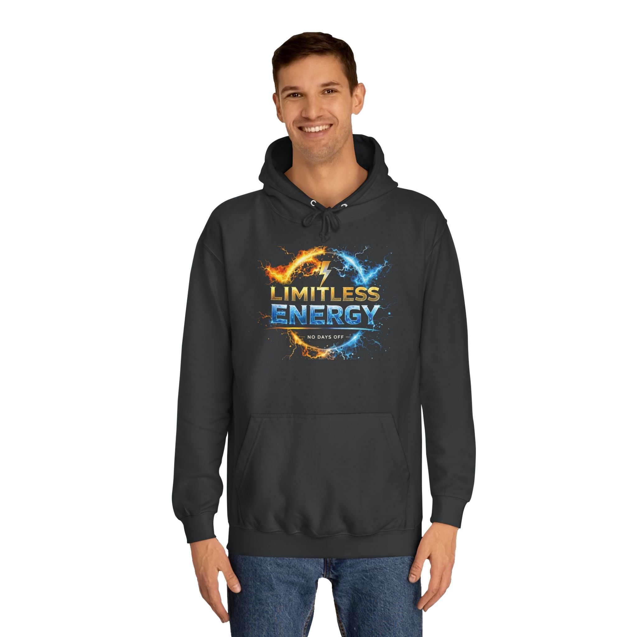 Limitless Energy Hoodie — Fire & Ice Motivational Pullover - LaneOfTrends