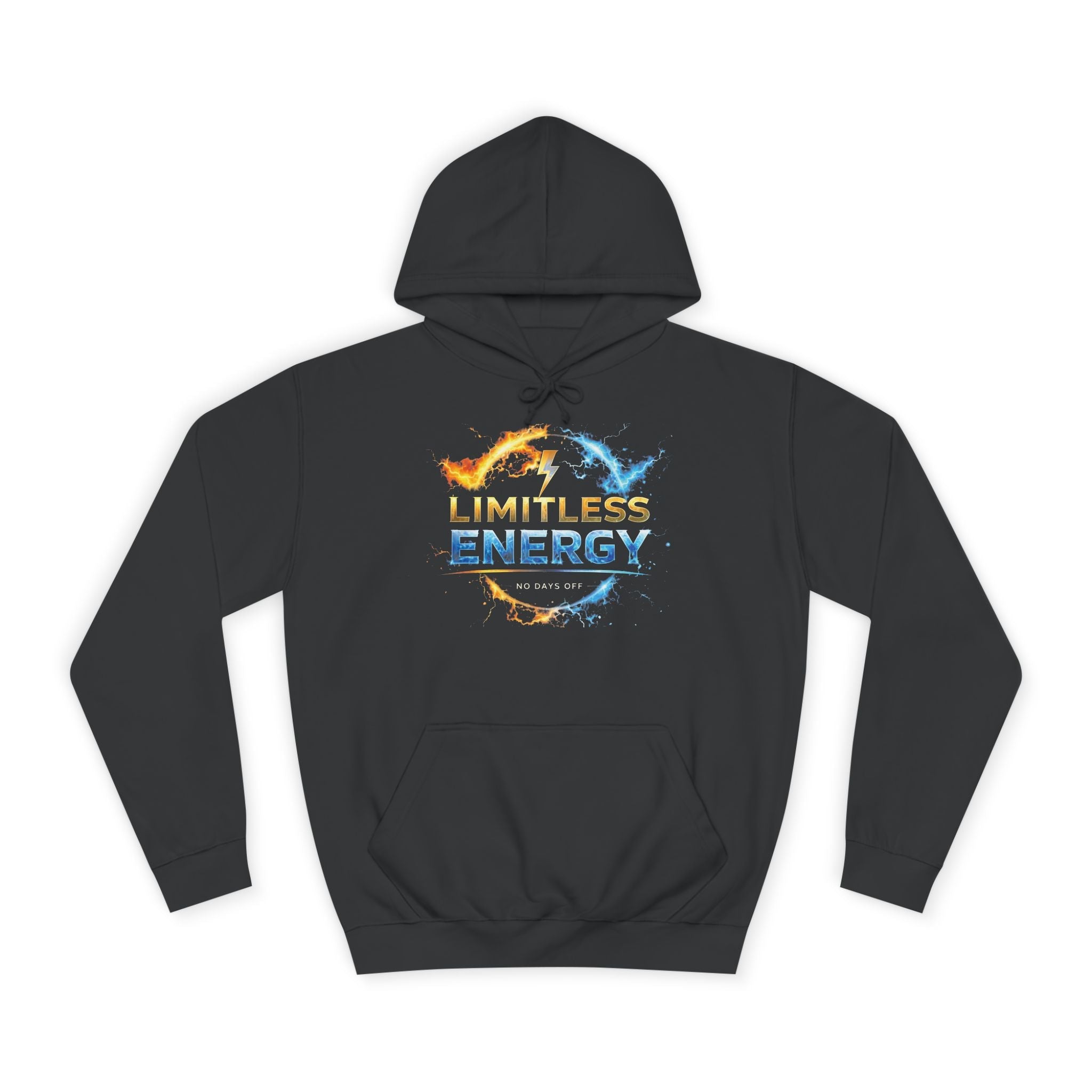 Limitless Energy Hoodie — Fire & Ice Motivational Pullover - LaneOfTrends