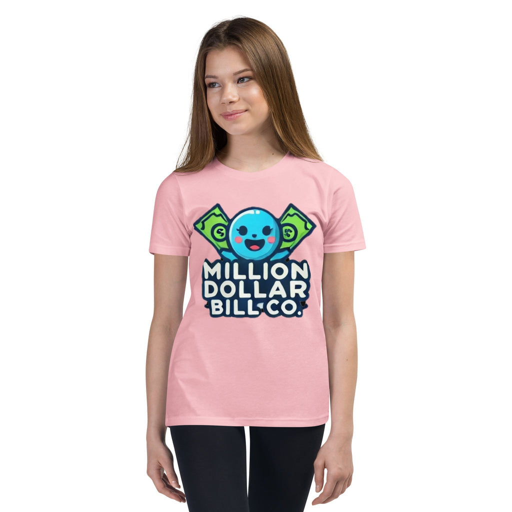 MDB Co. Blue Mascot For The Future Youth Short Sleeve T-Shirt