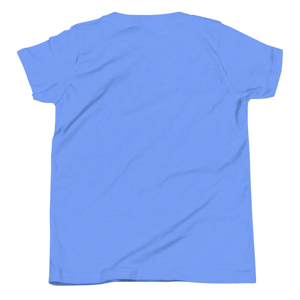 MDB Co. Blue Mascot For The Future Youth Short Sleeve T-Shirt