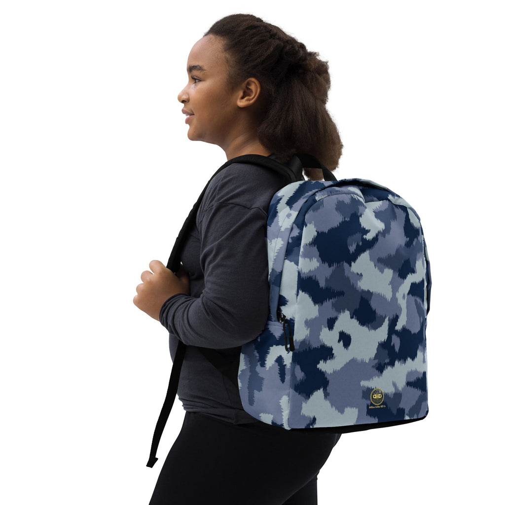 MDB Co. COOL Blue Camo Minimalist Backpack