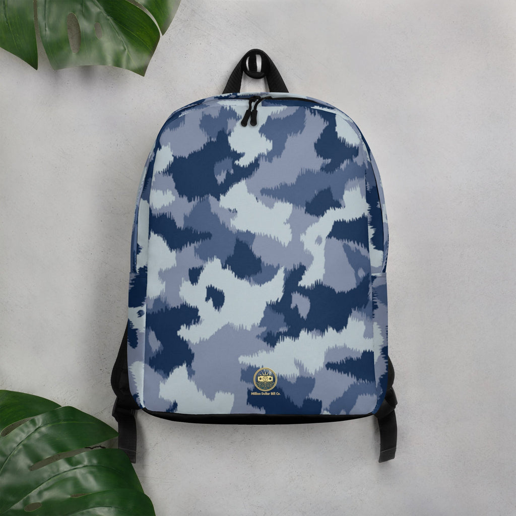 MDB Co. COOL Blue Camo Minimalist Backpack