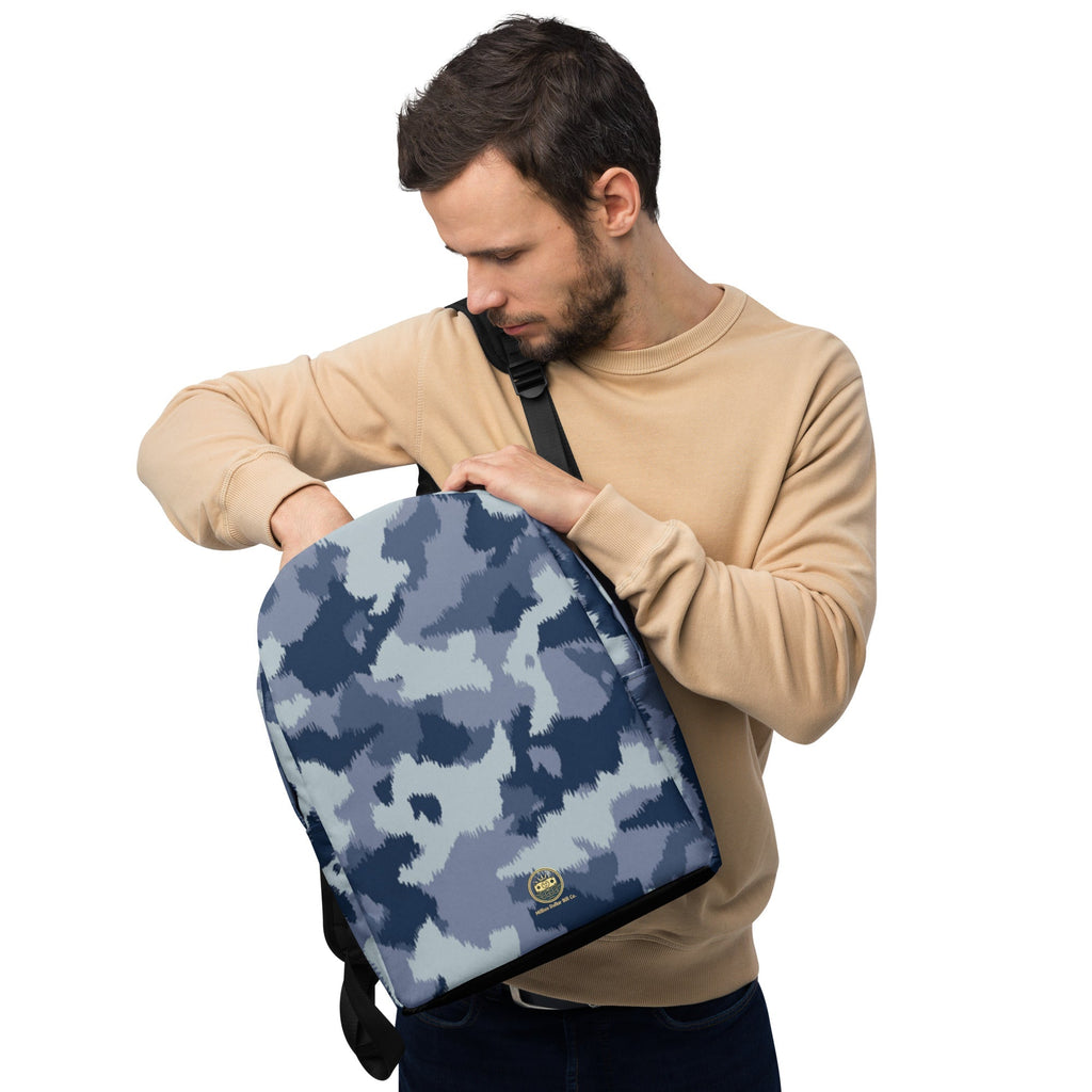 MDB Co. COOL Blue Camo Minimalist Backpack