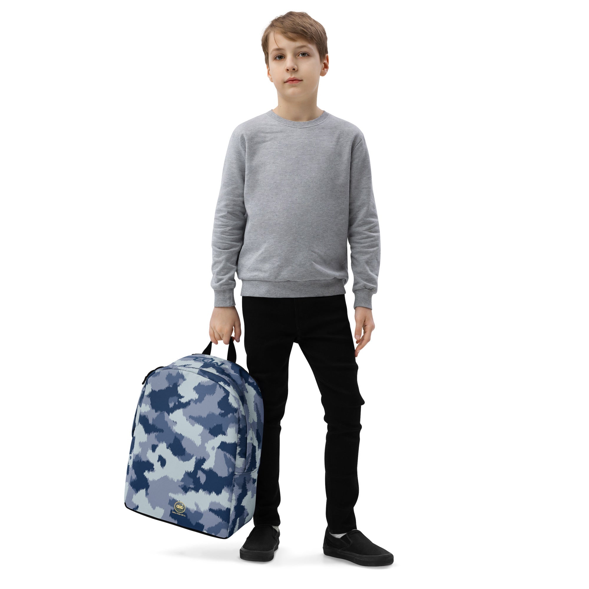 MDB Co. COOL Blue Camo Minimalist Backpack