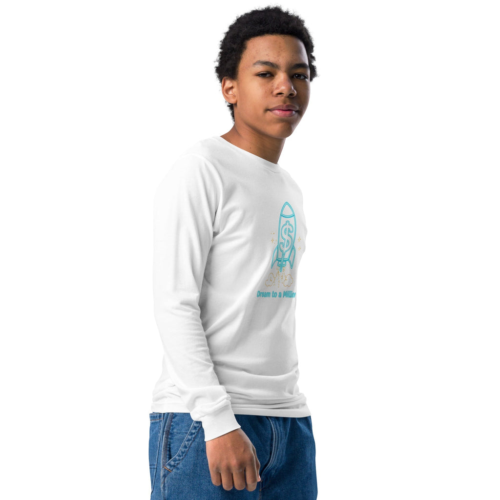 MDB Co. Dream To A Million Neon unisex Youth long sleeve tee