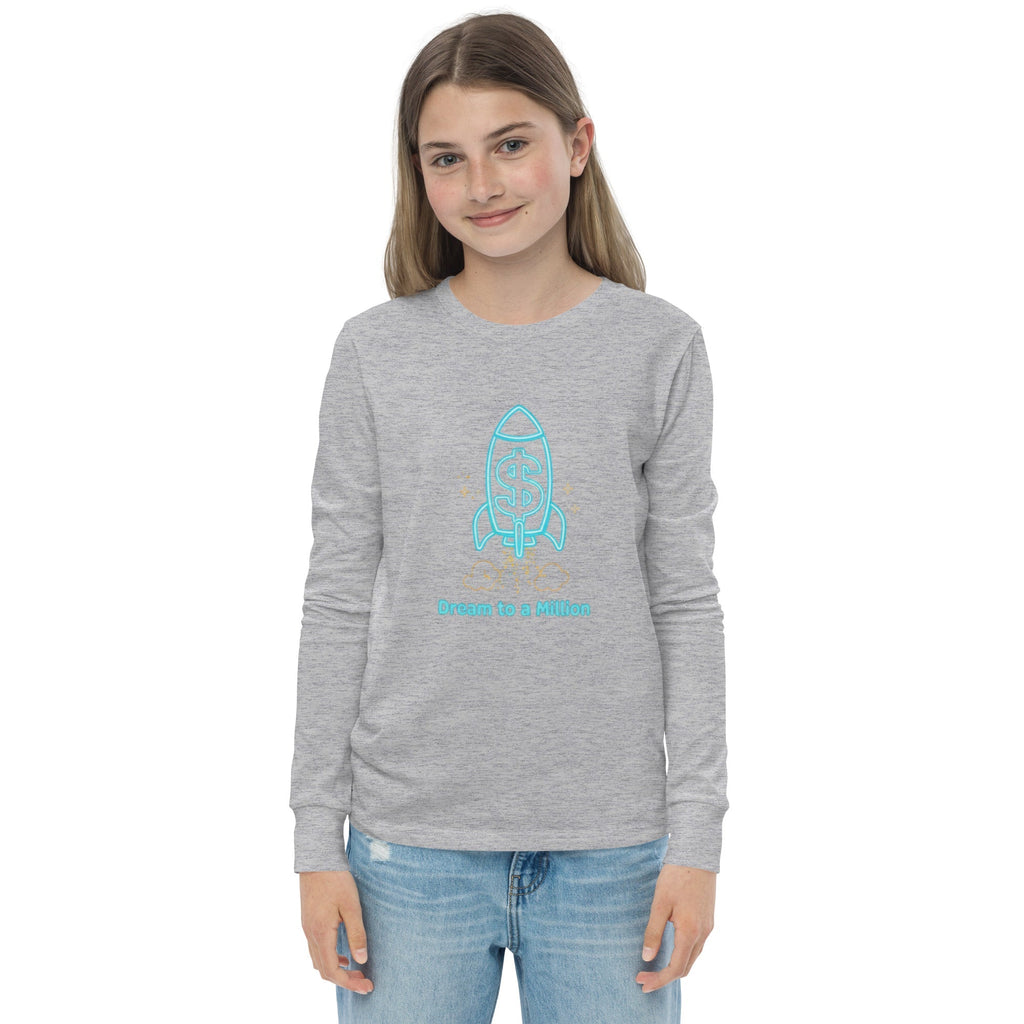 MDB Co. Dream To A Million Neon unisex Youth long sleeve tee