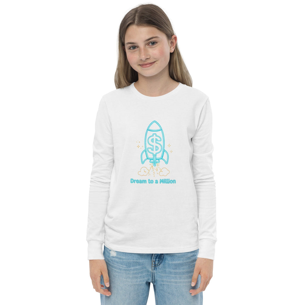 MDB Co. Dream To A Million Neon unisex Youth long sleeve tee