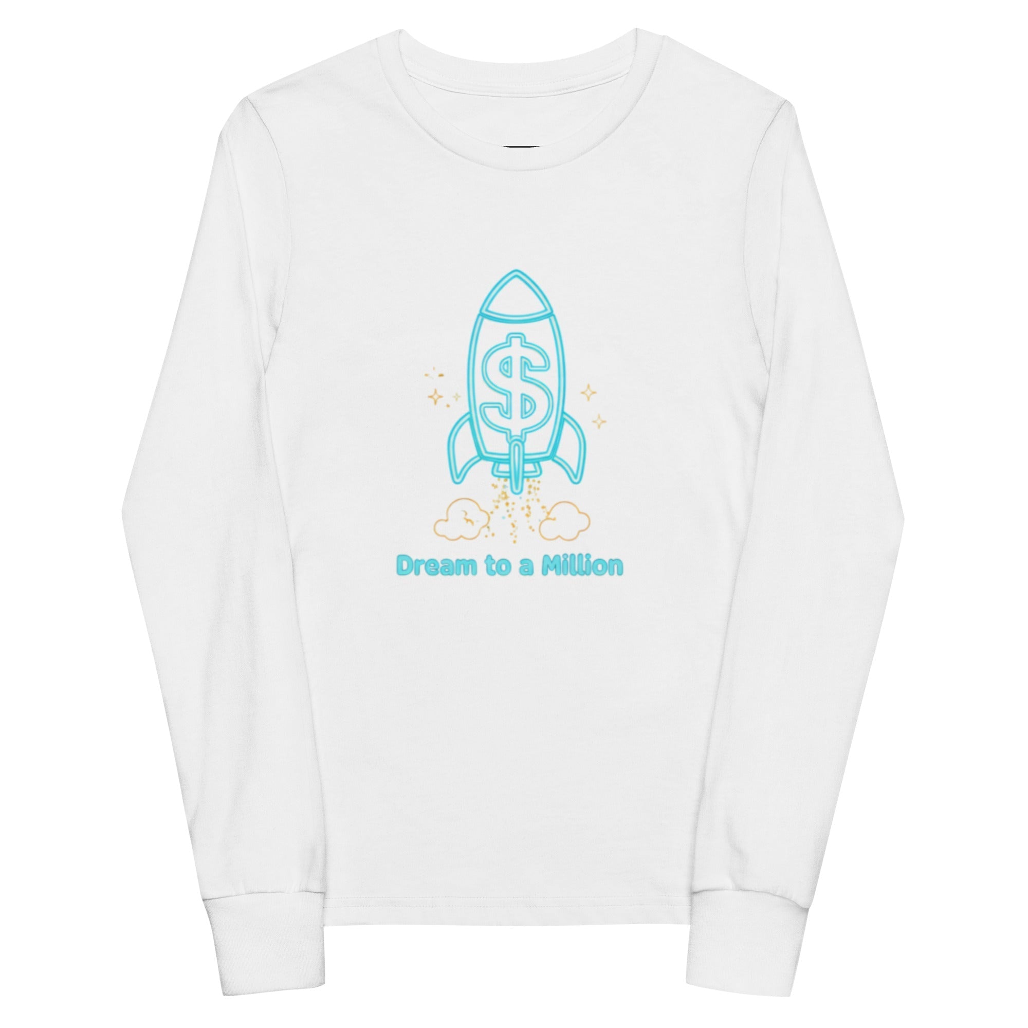 MDB Co. Dream To A Million Neon unisex Youth long sleeve tee