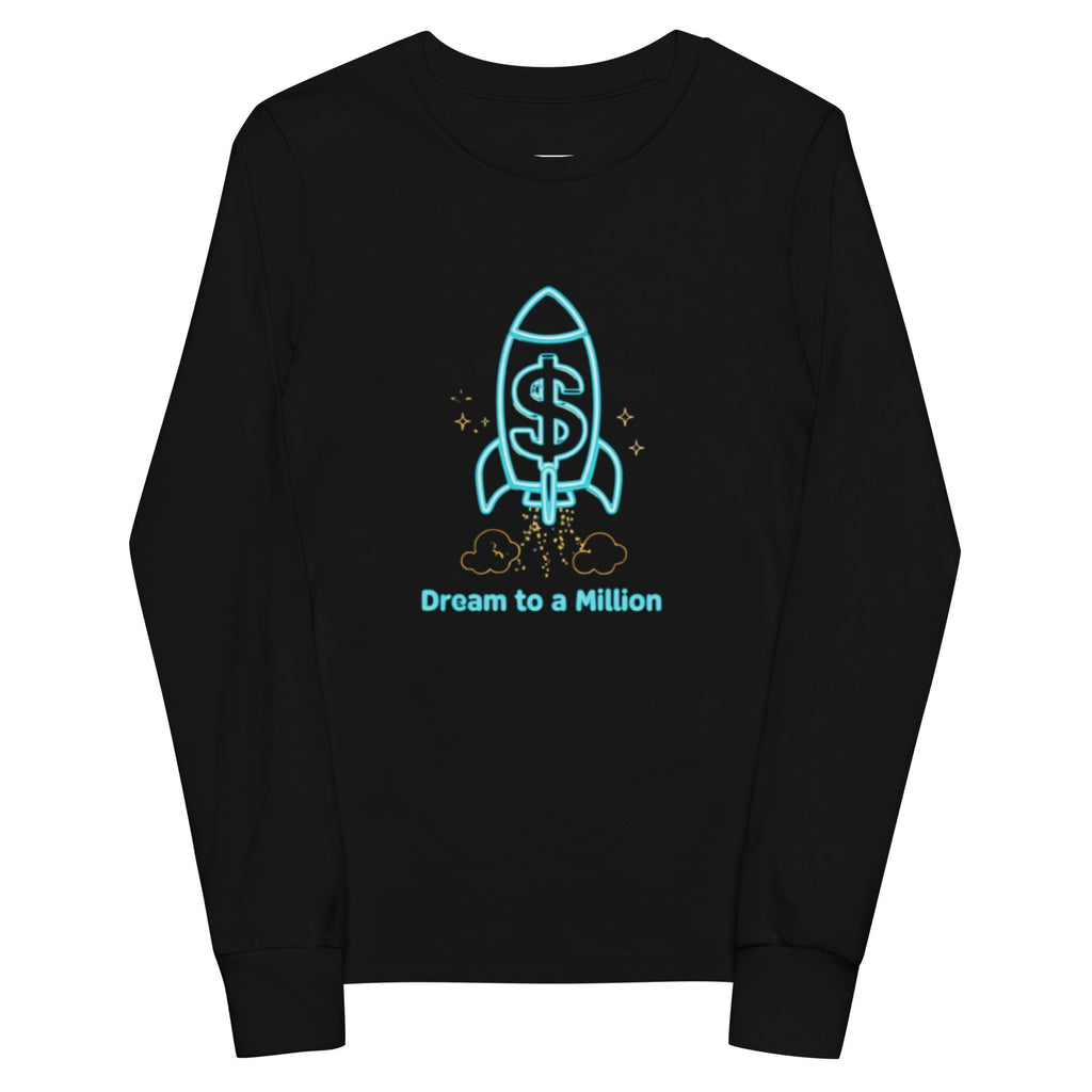 MDB Co. Dream To A Million Neon unisex Youth long sleeve tee
