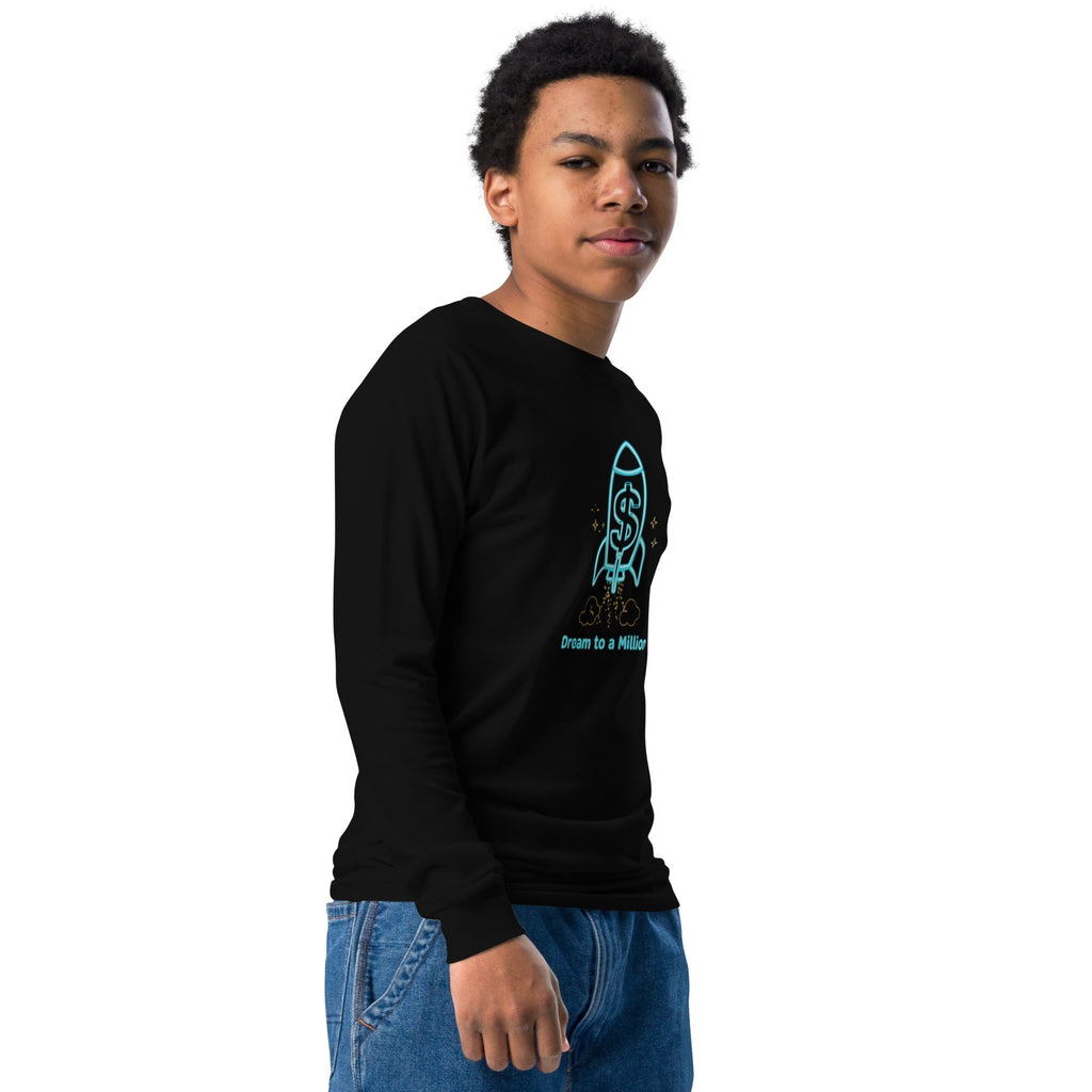 MDB Co. Dream To A Million Neon unisex Youth long sleeve tee