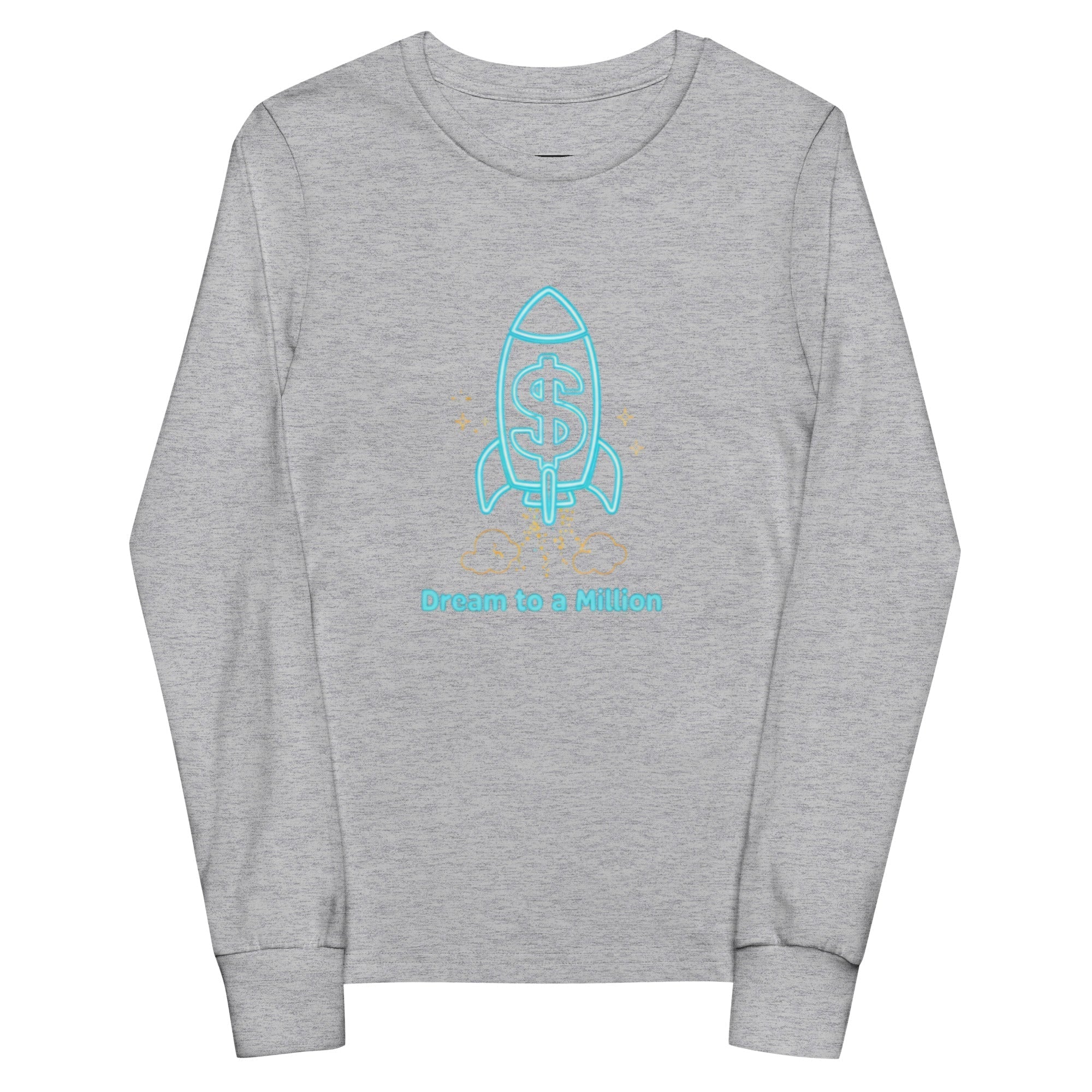 MDB Co. Dream To A Million Neon unisex Youth long sleeve tee