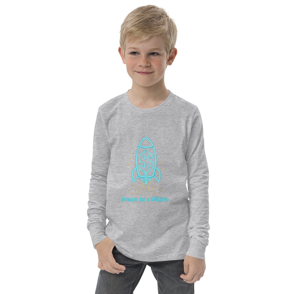 MDB Co. Dream To A Million Neon unisex Youth long sleeve tee