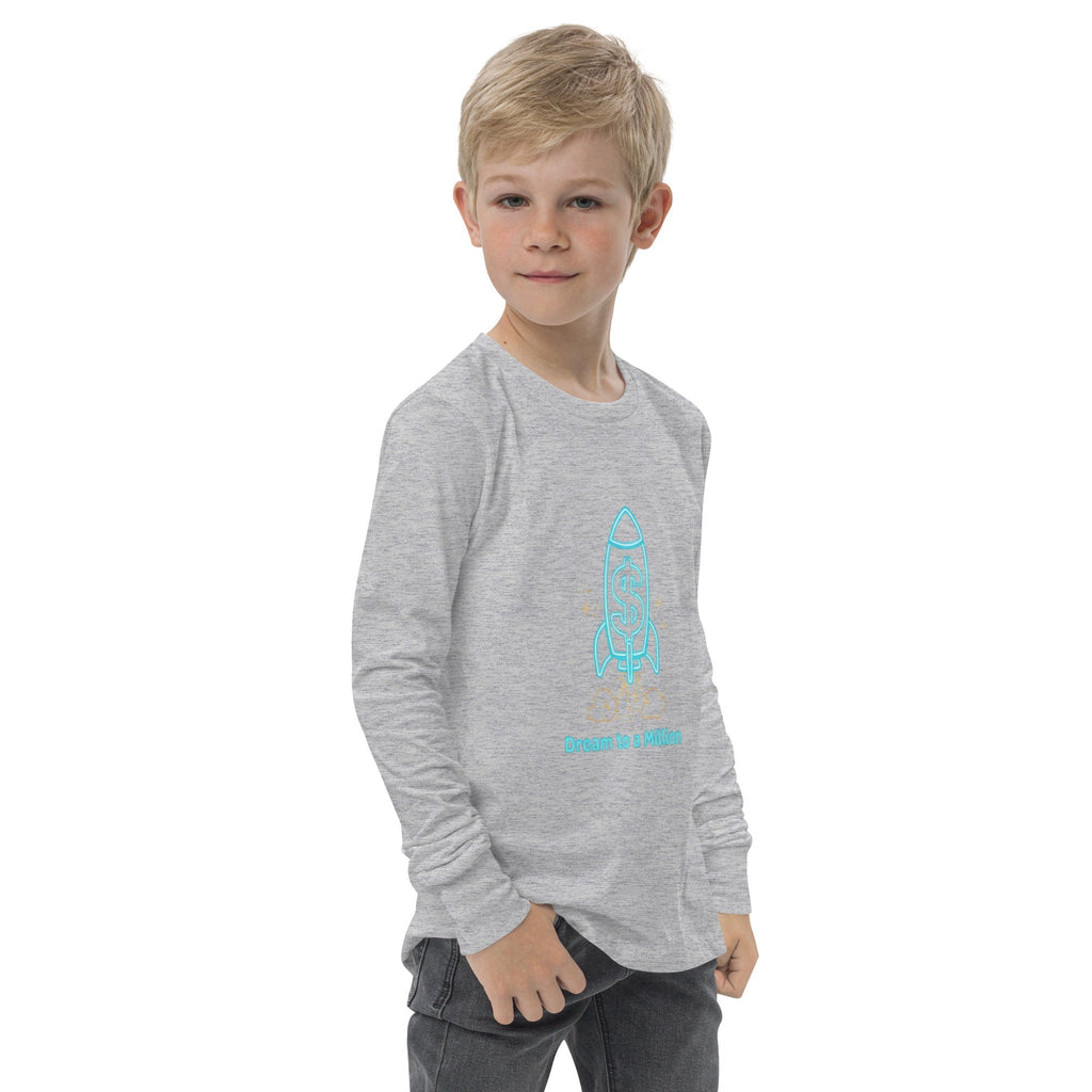 MDB Co. Dream To A Million Neon unisex Youth long sleeve tee