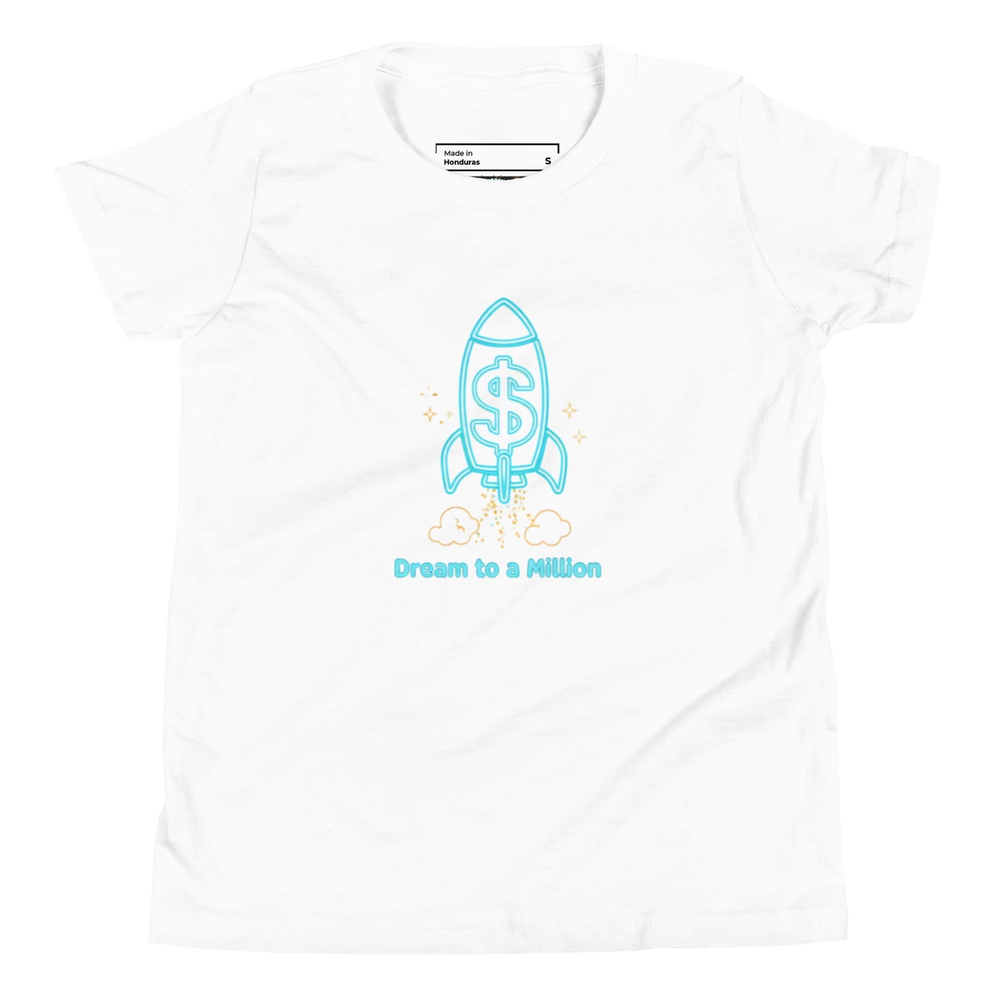 MDB Co. Dream To A Million Neon unisex Youth Short Sleeve T-Shirt