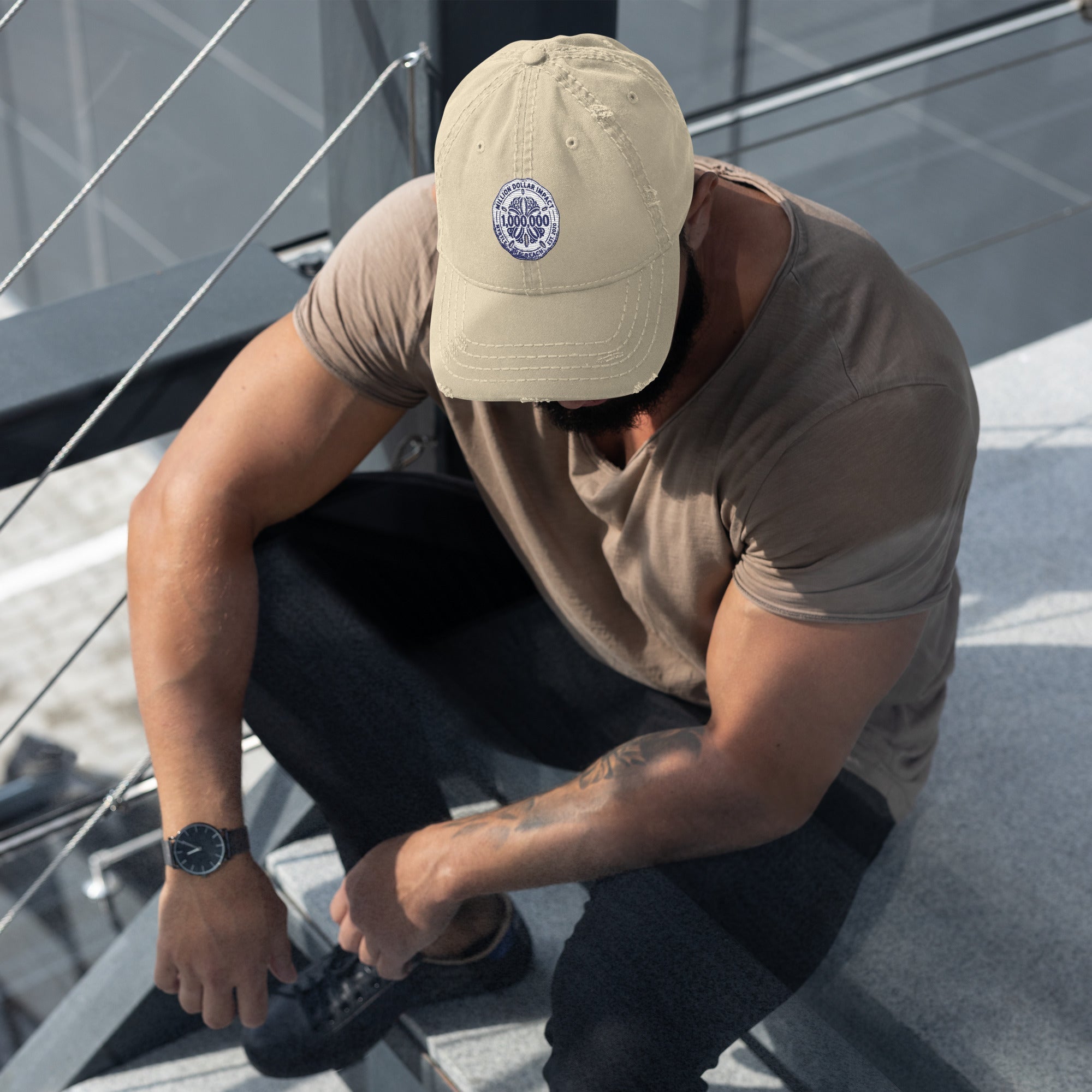 MDB Co. Million Sand Dollars Distressed Hat