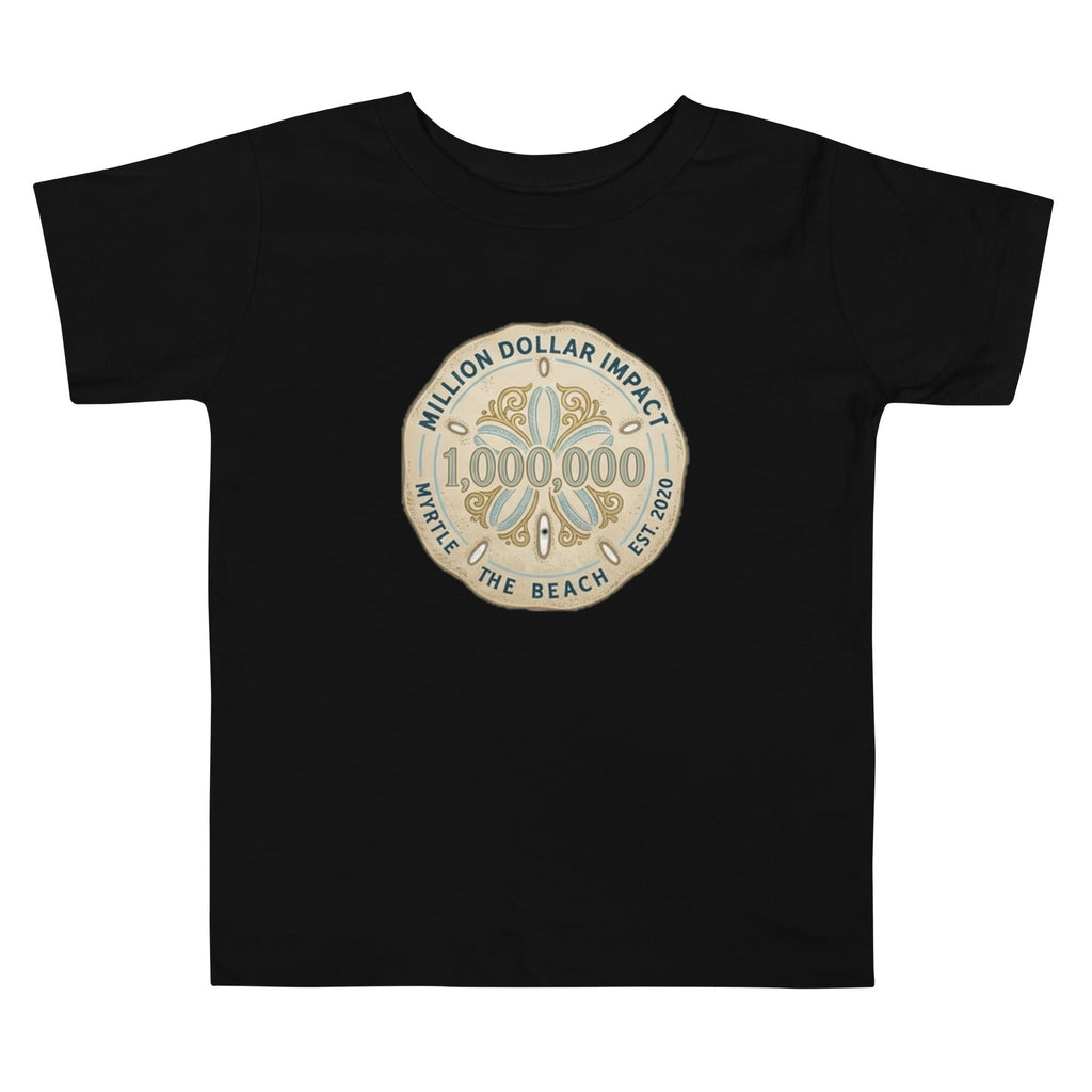 MDB Co. Million Sand Dollars unisex Toddler Short Sleeve Tee