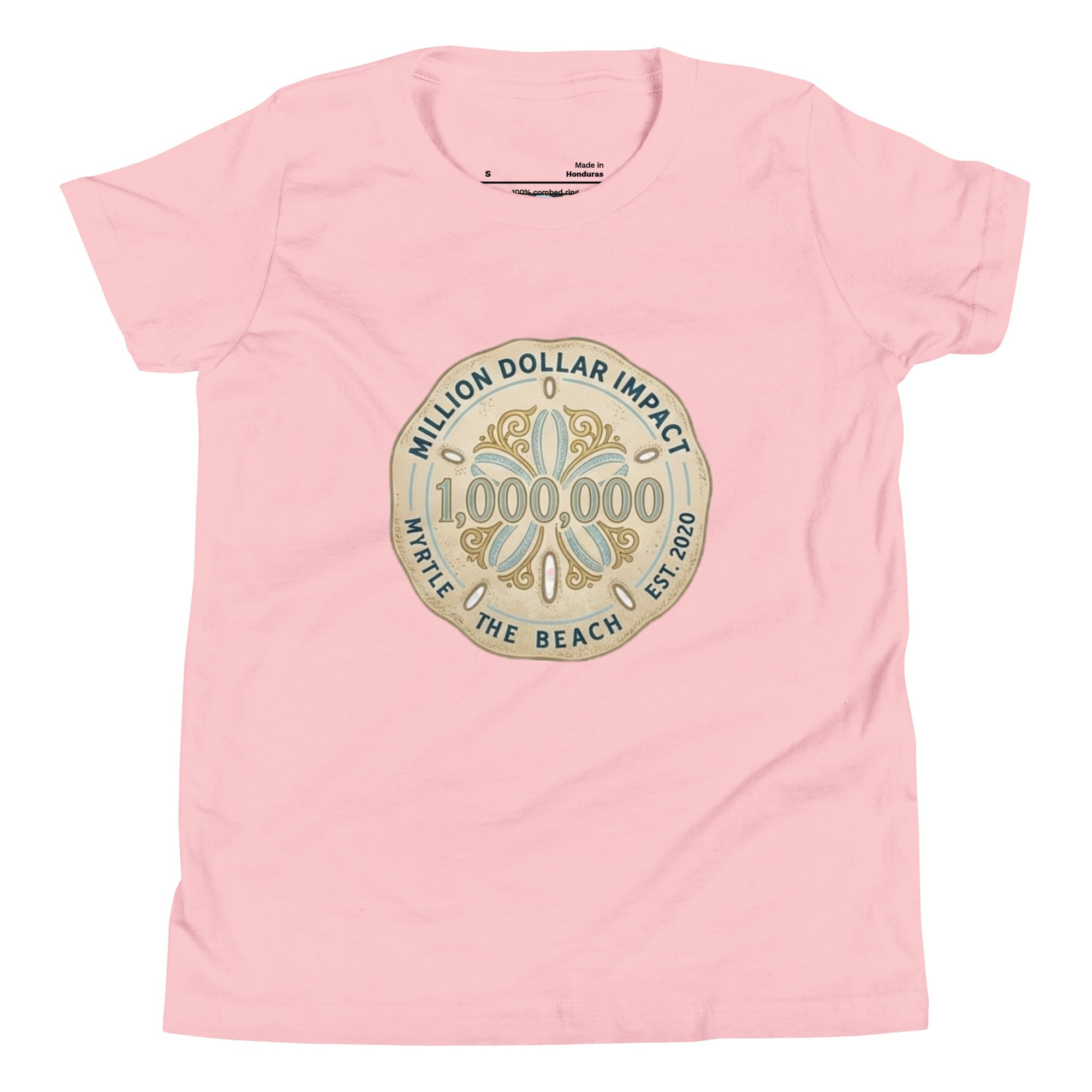MDB Co. Million Sand Dollars unisex Youth Short Sleeve T-Shirt