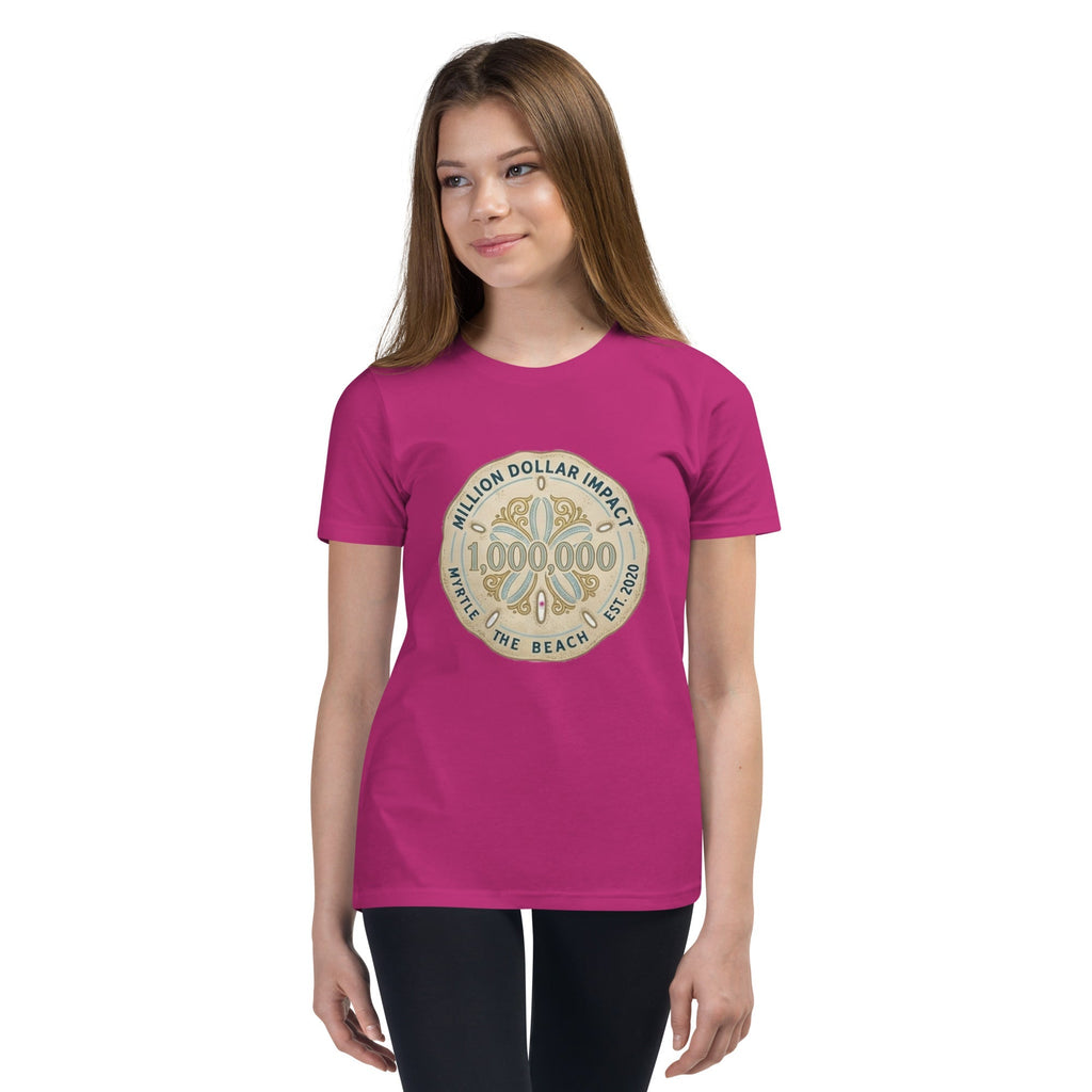 MDB Co. Million Sand Dollars unisex Youth Short Sleeve T-Shirt