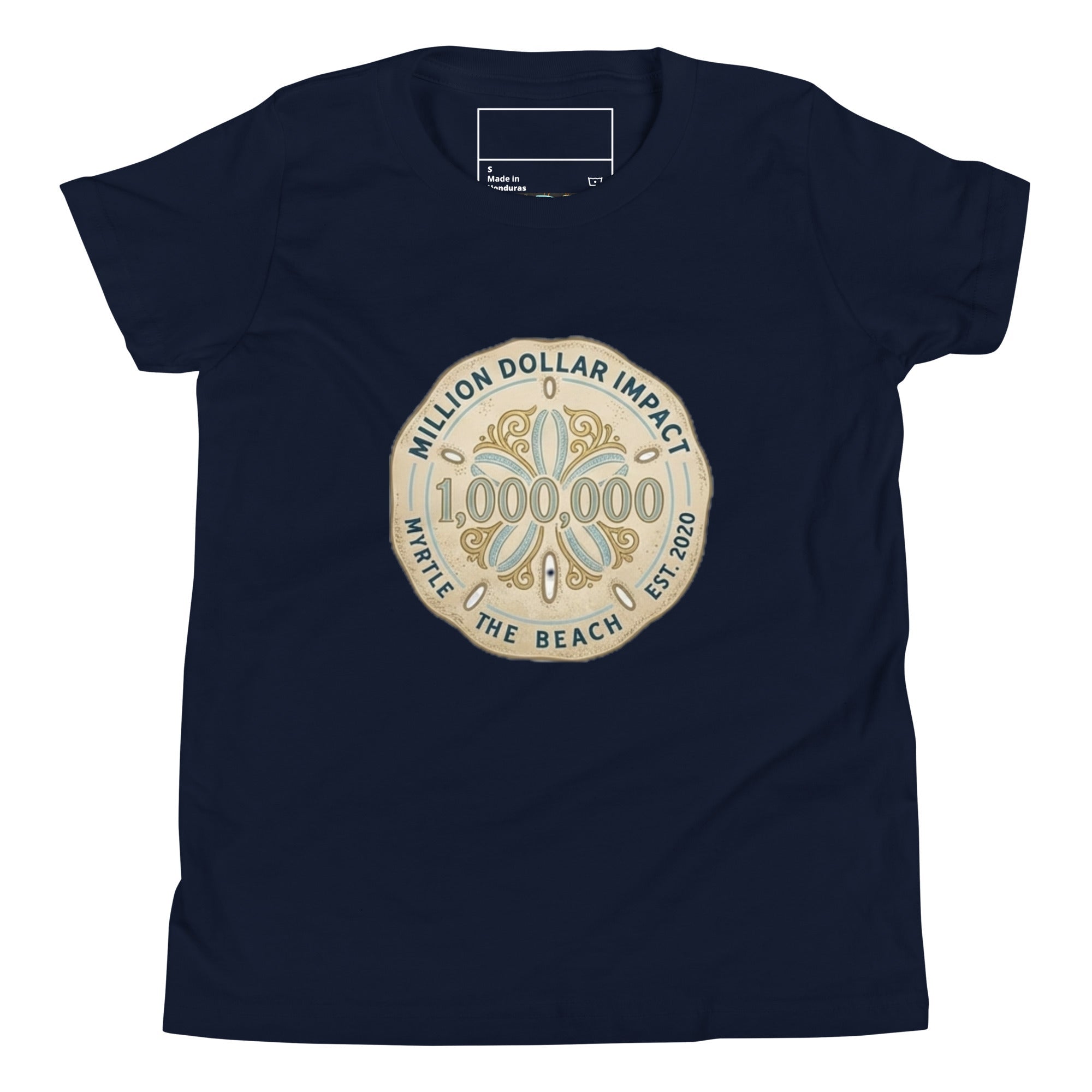 MDB Co. Million Sand Dollars unisex Youth Short Sleeve T-Shirt