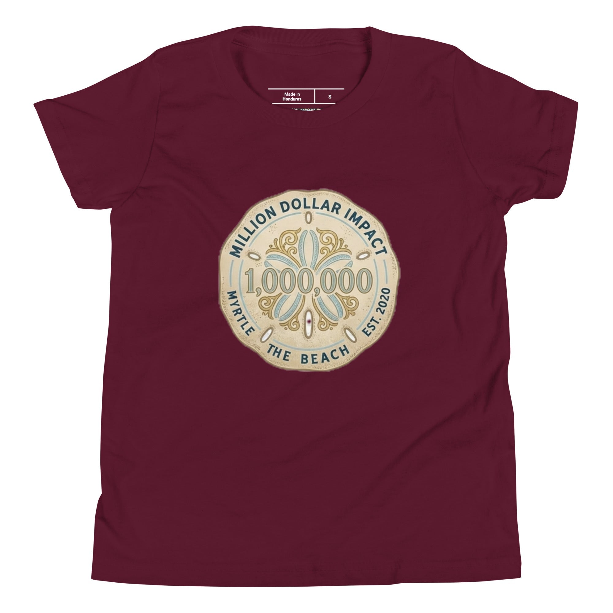 MDB Co. Million Sand Dollars unisex Youth Short Sleeve T-Shirt