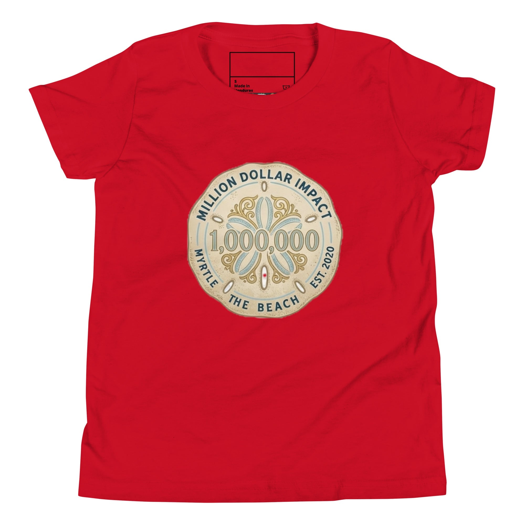 MDB Co. Million Sand Dollars unisex Youth Short Sleeve T-Shirt