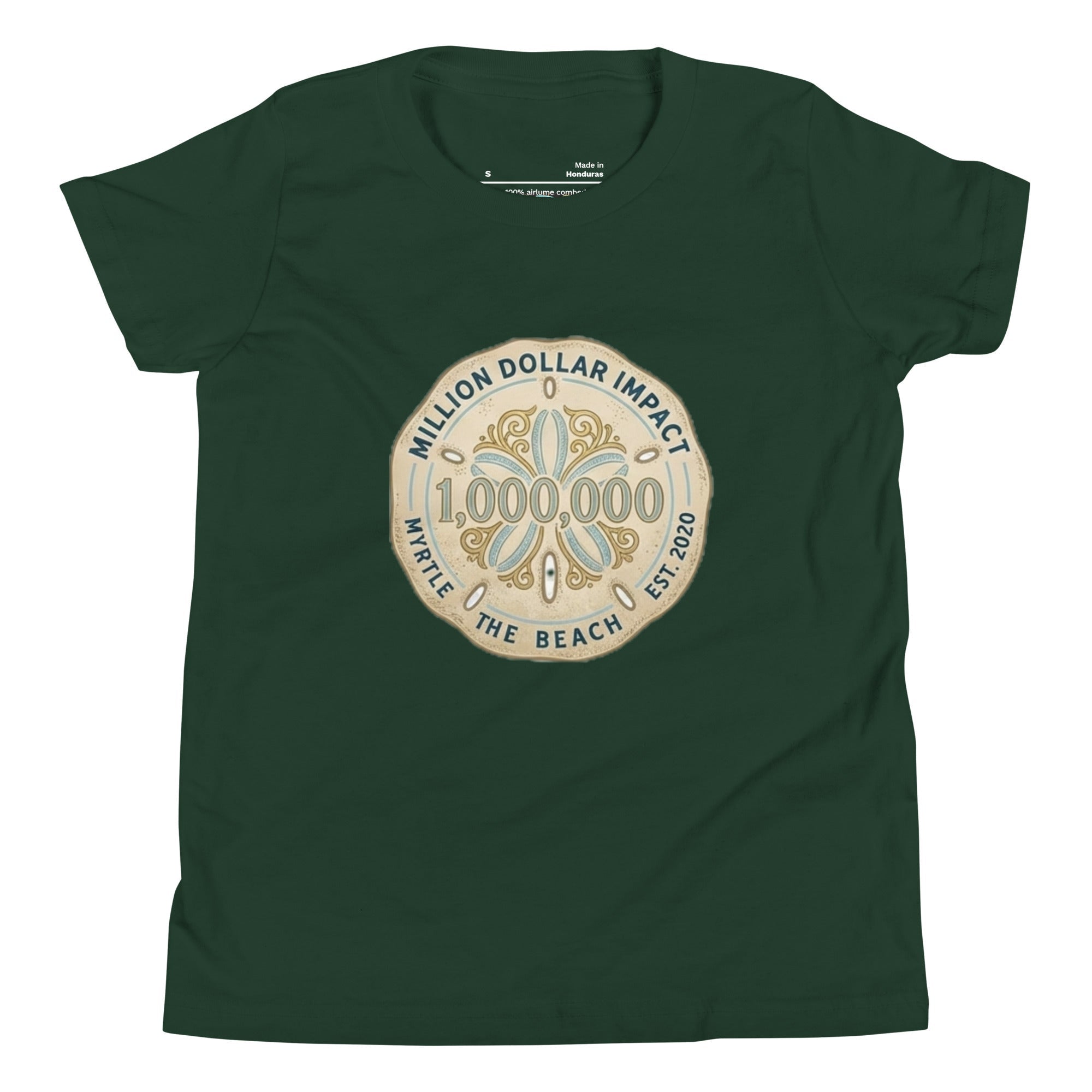 MDB Co. Million Sand Dollars unisex Youth Short Sleeve T-Shirt