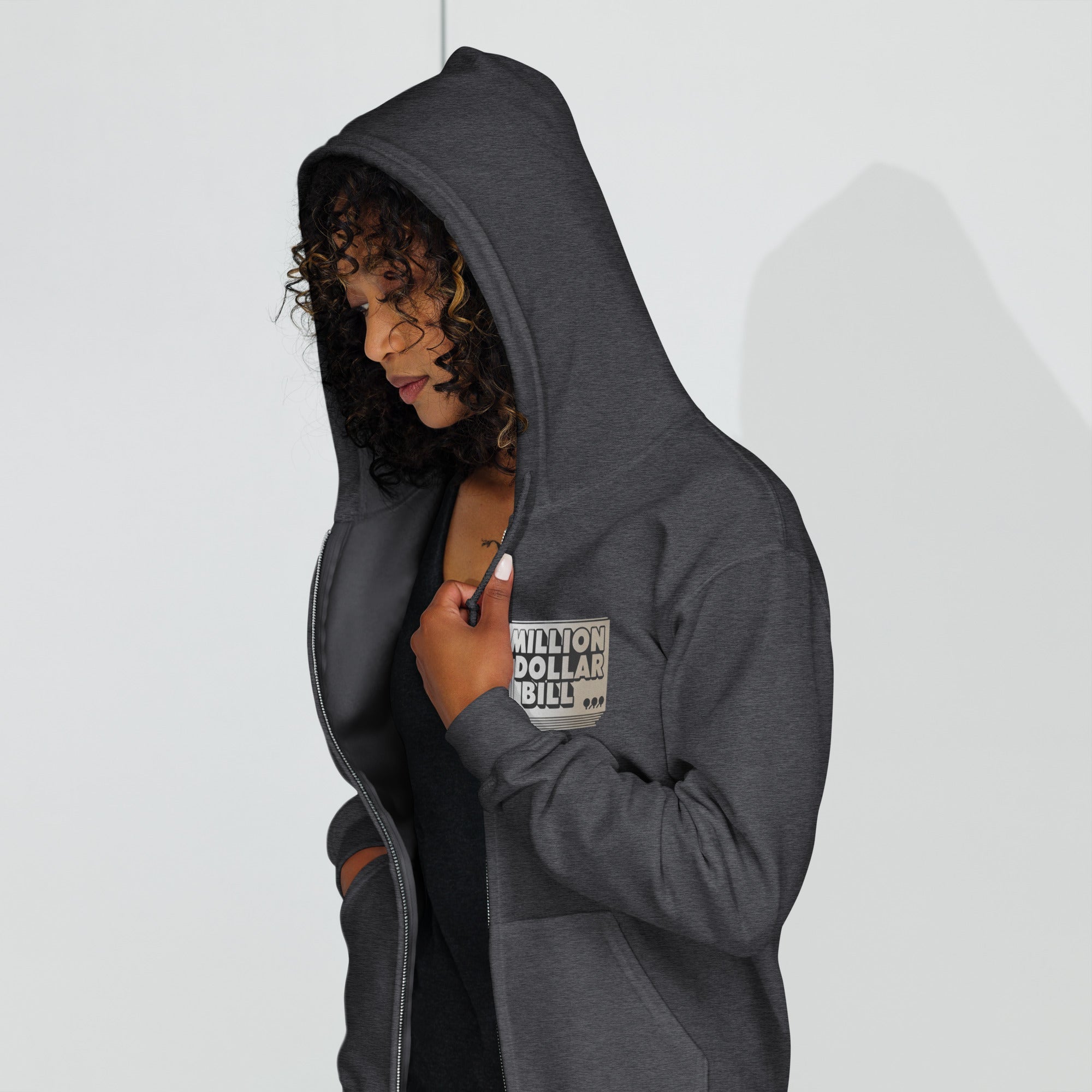 MDB Co. Off The Concrete Unisex heavy blend zip hoodie