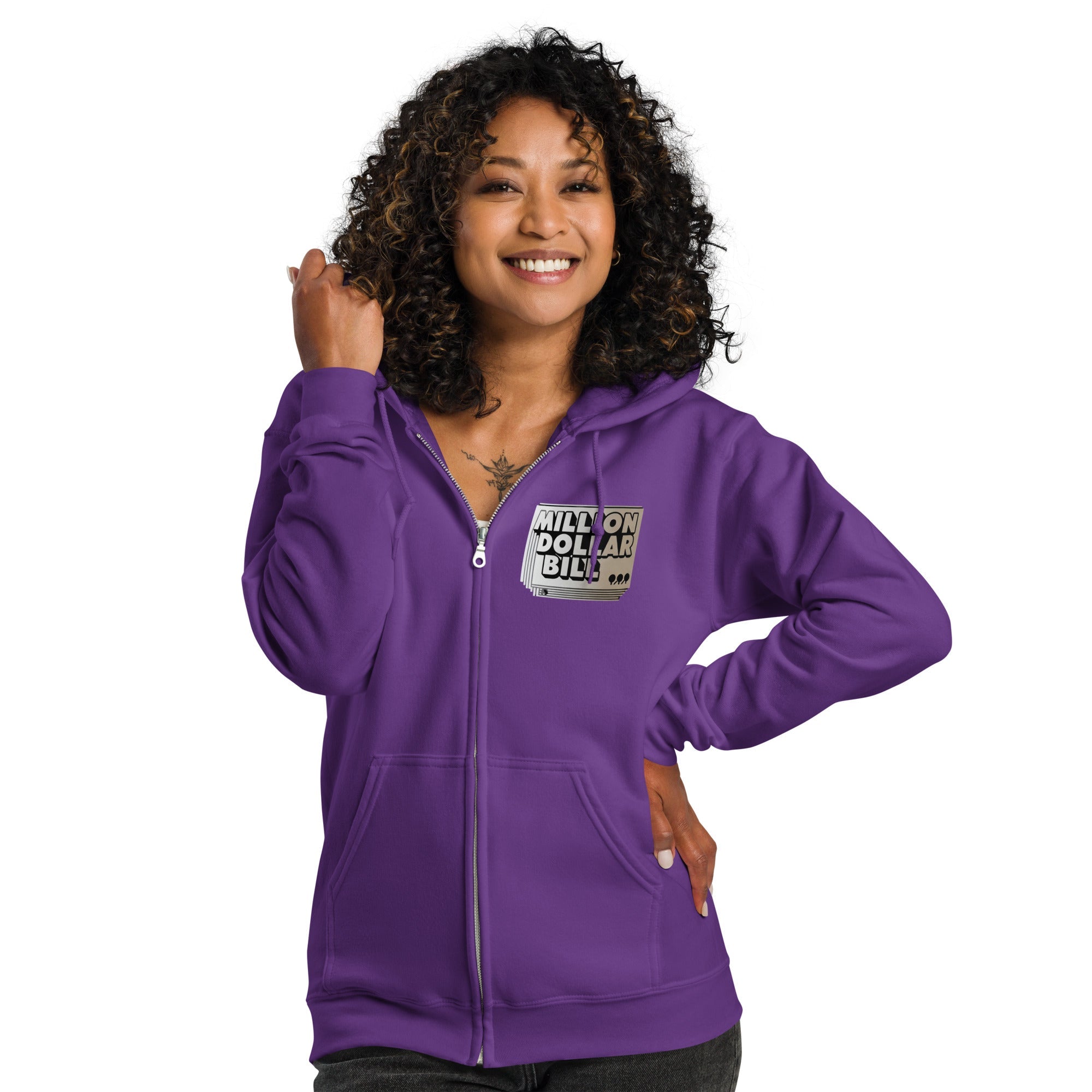 MDB Co. Off The Concrete Unisex heavy blend zip hoodie
