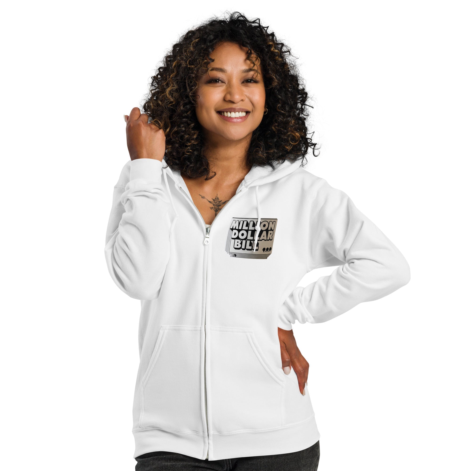 MDB Co. Off The Concrete Unisex heavy blend zip hoodie